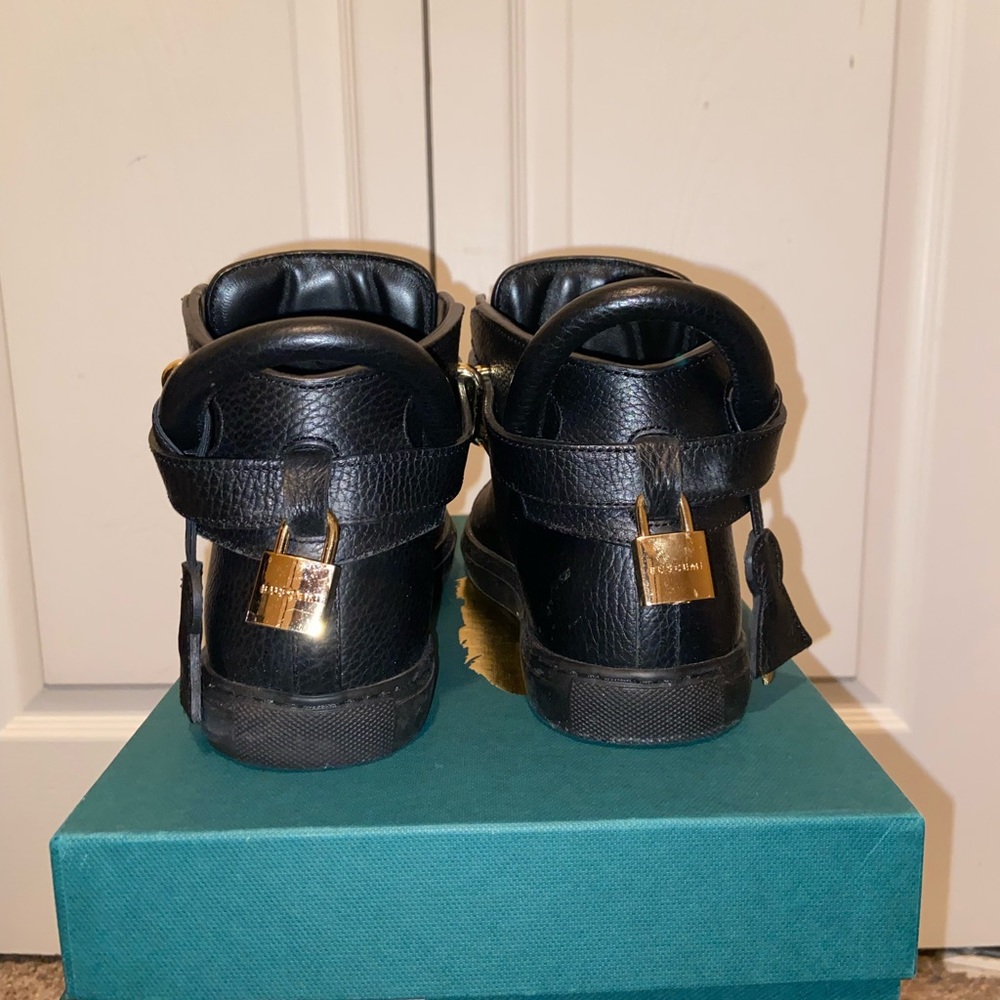 Men Black Buscemi shoes size 41/8.